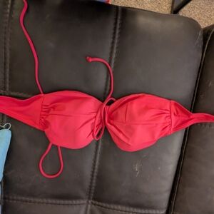 Coral Bikini Top